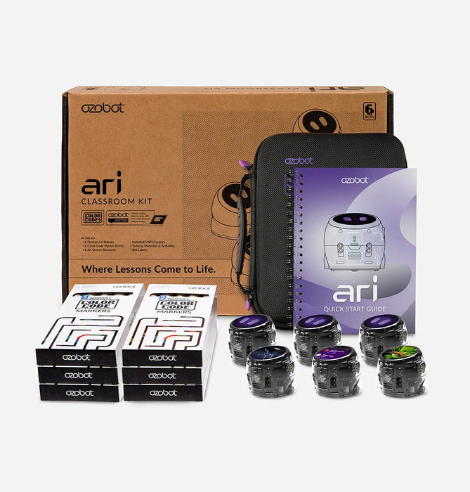 Ozobot Ari Classroom Kit - 6 Bots
