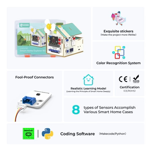 ELECFREAKS micro:bit Petal Smart Home Explorer Kit(without micro:bit)