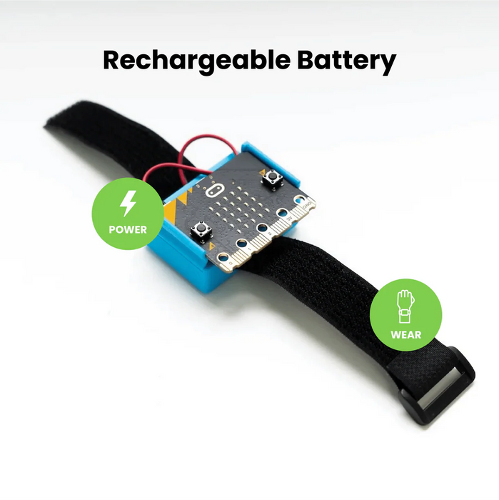 Forward Education CHARGE 充電電池組 Rechargeable Battery Pack for micro:bit(不含 micro:bit V2主板)