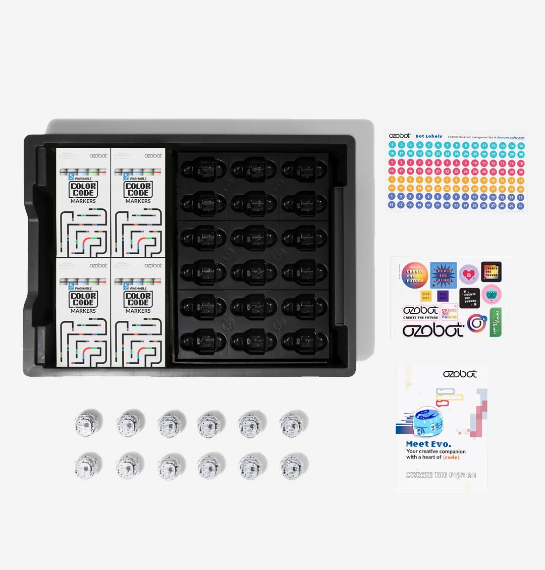 Ozobot Evo Classroom Kit - 12 Bots