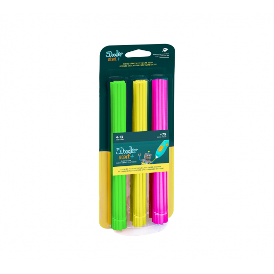 3Doodler Start+ Eco Plastic - Neon Glow