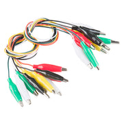 Alligator Test Leads - Multicolored (10 Pack) - CLASSROOM eShop