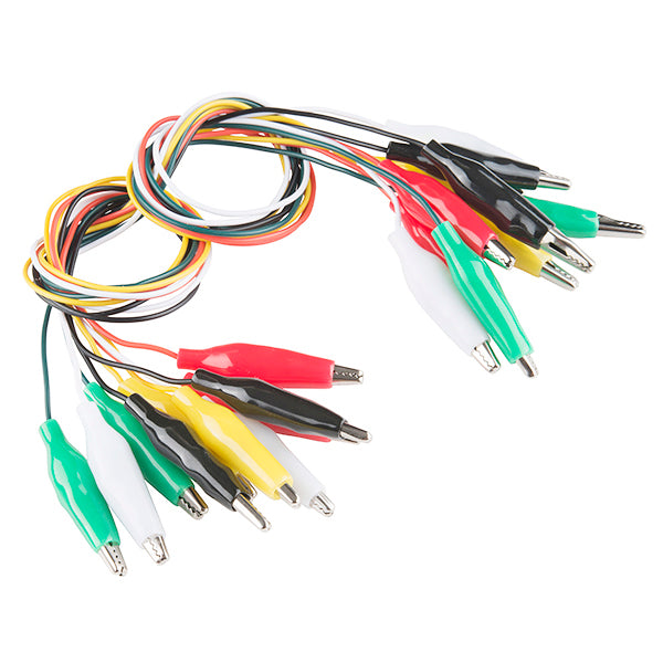 Alligator Test Leads - Multicolored (10 Pack) - CLASSROOM eShop