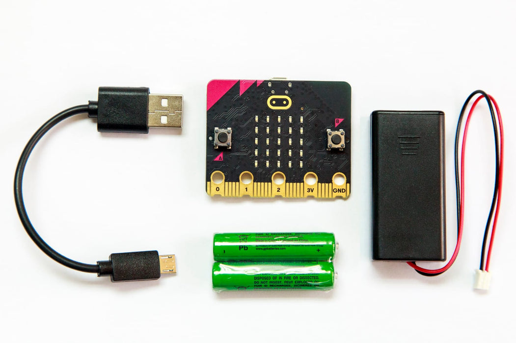 ELECFREAKS BBC Micro:bit V2.2 Board for Coding and Programming(not Include  Micro USB Cable and Battery Holder)
