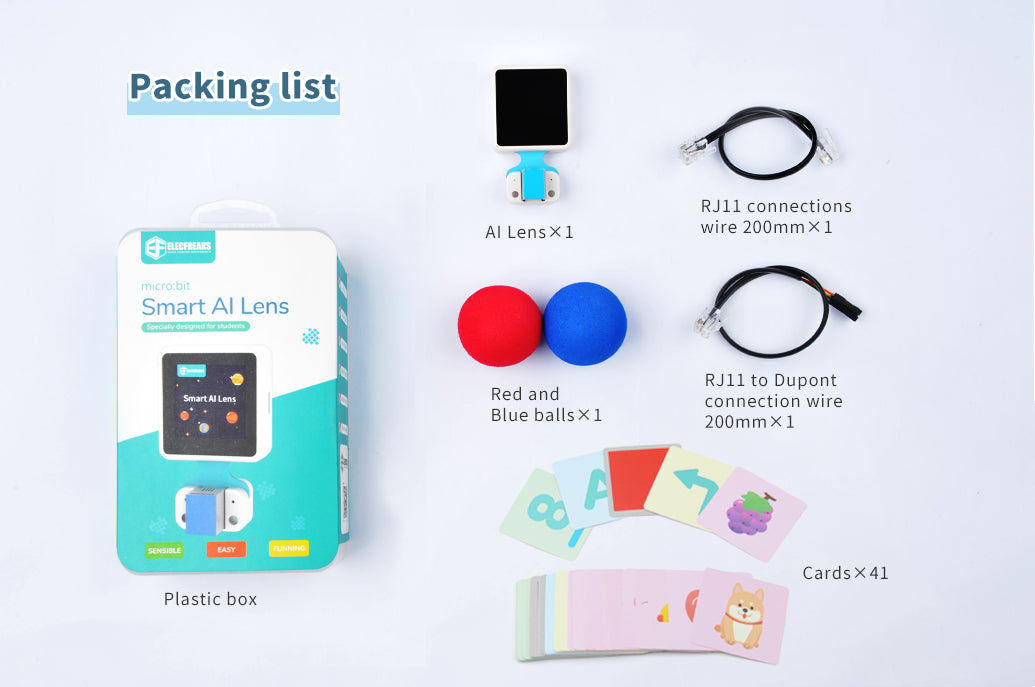 ELECFREAKS Smart AI Lens kit