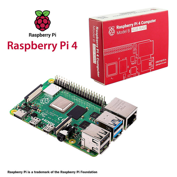 Raspberry Pi 4 Model B - 1G/ 2G /4G / 8G