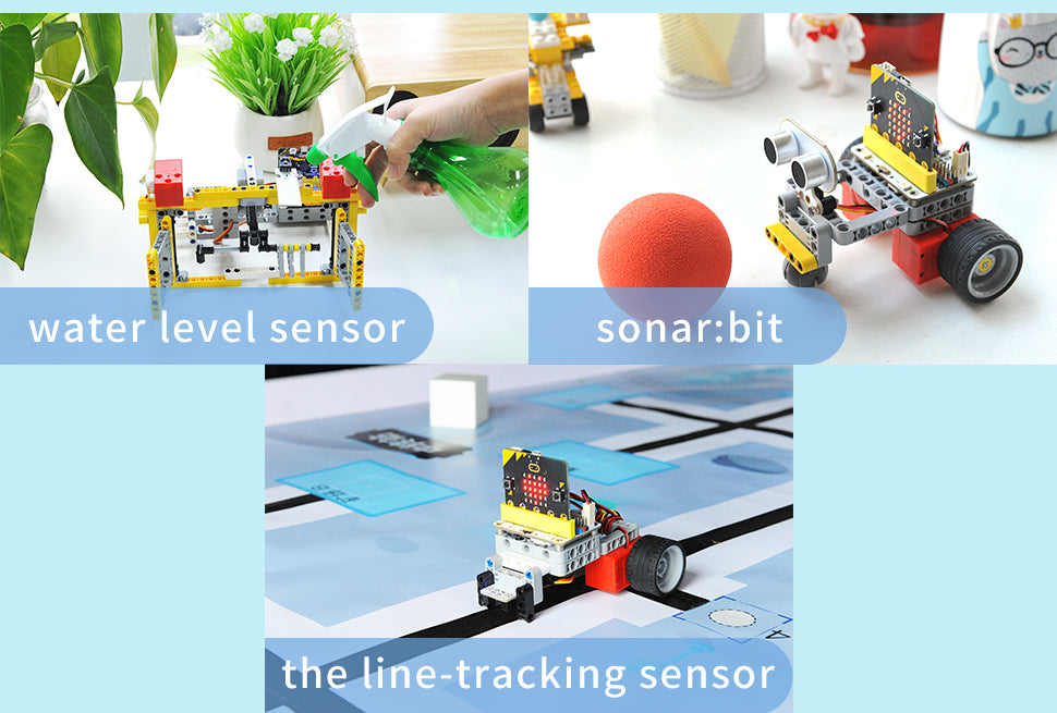 ELECFREAKS micro:bit 32 IN 1 Wonder Building Kit (Without micro:bit Board)