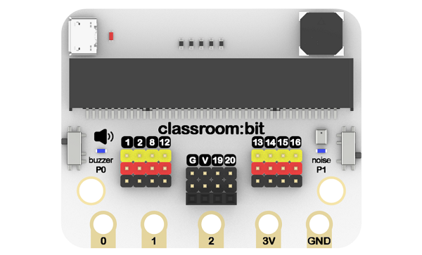 classroom:bit - micro:bit expansion board