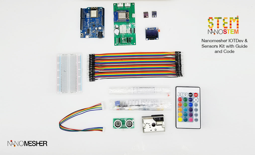 Arduino IOT Dev and Sensors Kit - Nanomesher - CLASSROOM eShop